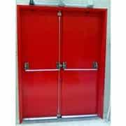 porta corta fogo de inox